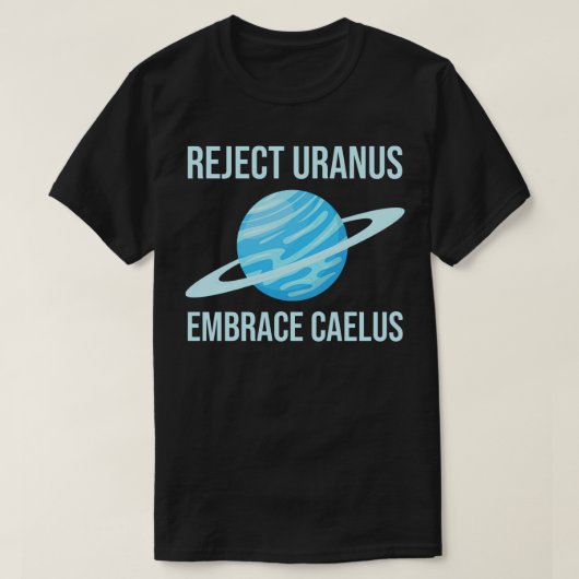 URANUS ABLEHNEN T-Shirt (Design vorne)