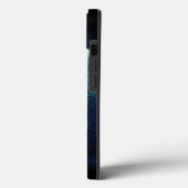 Uranus blauer Planet 3D-Universum-Darstellung Case-Mate iPhone Hülle (Rückseite / Links)