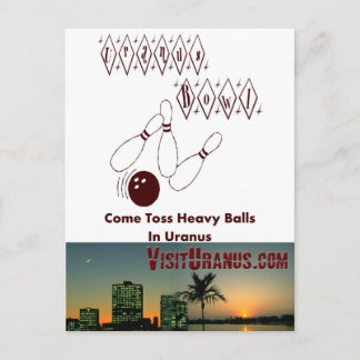 Uranus Bowl Postkarte