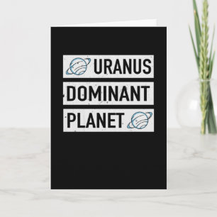 Uranus Dominant Planet Solar System Puppe Karte