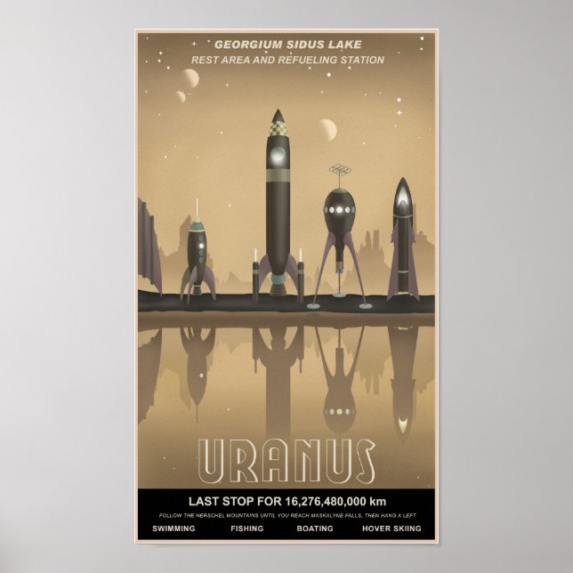 Uranus Erholung Poster (Vorne)