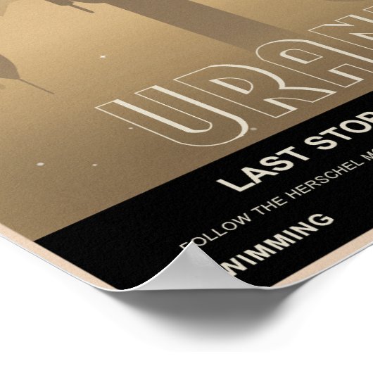 Uranus Erholung Poster (Ecke)