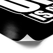 Uranus ist aus dieser Welt Poster (Ecke)