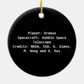 Uranus Keramik Ornament (Hinten)