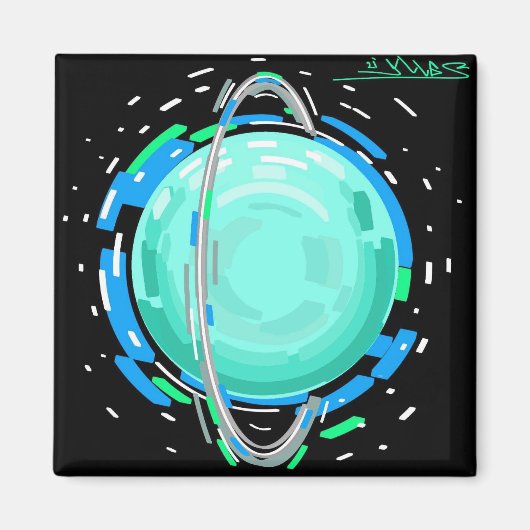 Uranus Magnet (Vorne)