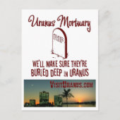Uranus Mortuary Postkarte (Vorderseite)