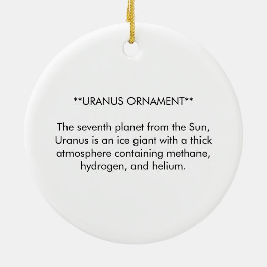 URANUS ORNAMENT (Hinten)