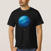 Uranus Planet Artwork - Cosmic Space Illustration T-Shirt (Vorderseite)