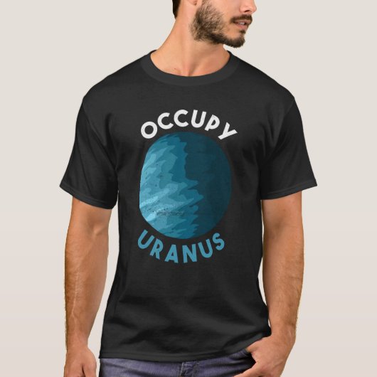 Uranus-Planet T-Shirt (Vorderseite)