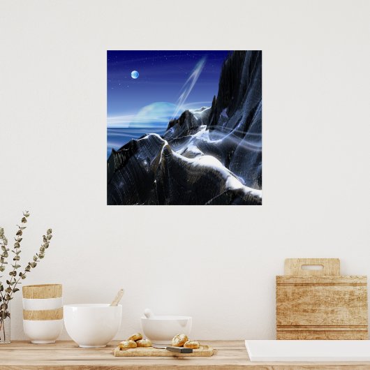 Uranus Poster (Küche)