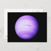 Uranus Postkarte (Vorne/Hinten)