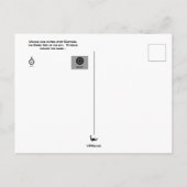 Uranus Postkarte (Rückseite)