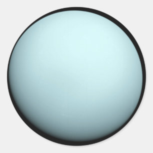 URANUS RUNDER AUFKLEBER