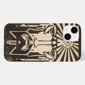 Uranus Sky God Greece Mythology Black Case-Mate iPhone Hülle (Rückseite (Horizontal))