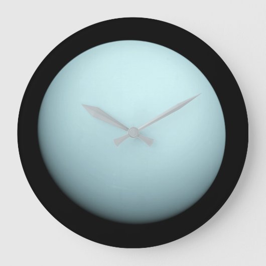 Uranus-Uhr Große Wanduhr (Vorderseite)
