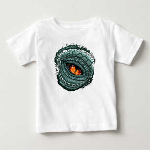 Urauffassung Reptil Raubtier Auge Baby T-shirt