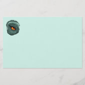 Urauge Reptilien-Räuber Briefpapier (Vorderseite)