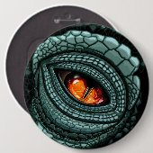Urauge Reptilien-Räuber Button (Vorne & Hinten)