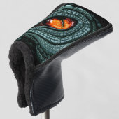 Urauge Reptilien-Räuber Golf Headcover (3/4 Vorderseite)