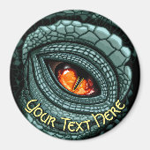 Urauge Reptilien-Räuber Magnet (Vorne)