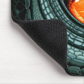 Urauge Reptilien-Räuber Mousepad (Ecke)