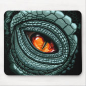 Urauge Reptilien-Räuber Mousepad (Vorne)