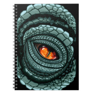 Urauge Reptilien-Räuber Notizblock