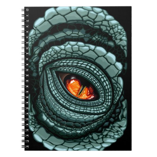 Urauge Reptilien-Räuber Notizblock (Vorderseite)