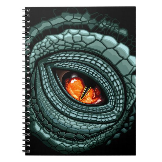 Urauge Reptilien-Räuber Notizblock (Vorderseite)
