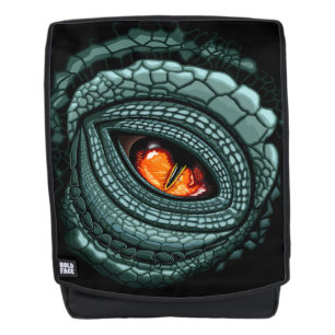 Urauge Reptilien-Räuber Rucksack