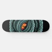 Urauge Reptilien-Räuber Skateboard (Horizontal)
