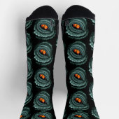 Urauge Reptilien-Räuber Socken (Oben)