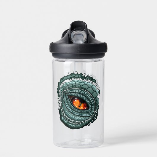 Urauge Reptilien-Räuber Trinkflasche (Vorne)