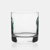 Urauge Reptilien-Räuber Whiskyglas (Links)