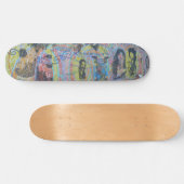 Urba Graffiti Wall Art Skateboard (Horizontal)