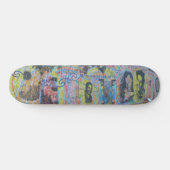 Urba Graffiti Wall Art Skateboard (Horizontal)
