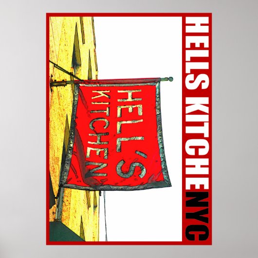Urban59 ArtWorks Studio Hells Kitchen NYC Poster (Vorne)