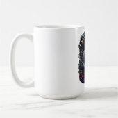 Urban Alchemy Waschbär-Langarmshirt Kaffeetasse (Links)