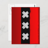 Urban Amsterdam Postkarte (Vorne/Hinten)