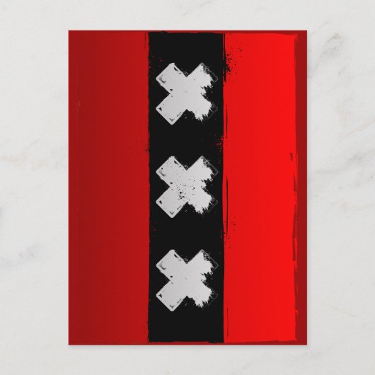 Urban Amsterdam Postkarte (Vorderseite)