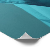 Urban Arctic Style Husky Portrait Poster (Ecke)