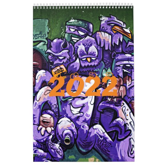 Urban Art. 2022 Kalender (Titelbild)