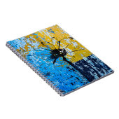 Urban Art Blume Notizblock (Rechte Seite)