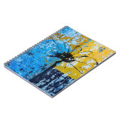 Urban Art Blume Notizblock (Linke Seite)