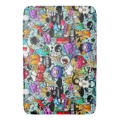 Urban Art Graffiti Badematte (Vorderseite Vertikal)