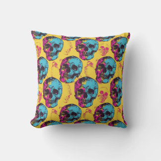 Urban Art Skull Pillow Design A31 Kissen
