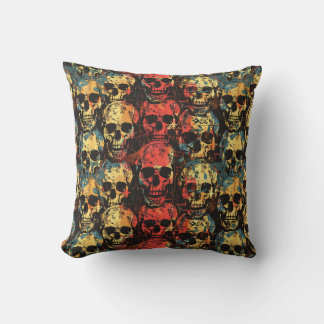 Urban Art Skull Pillow Design A36 Kissen