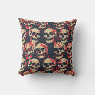 Urban Art Skull Pillow Design A71 Kissen