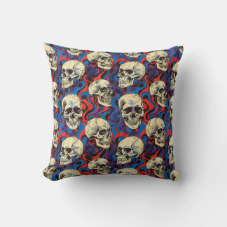Urban Art Skull Pillow Design, Cojín B54 Kissen