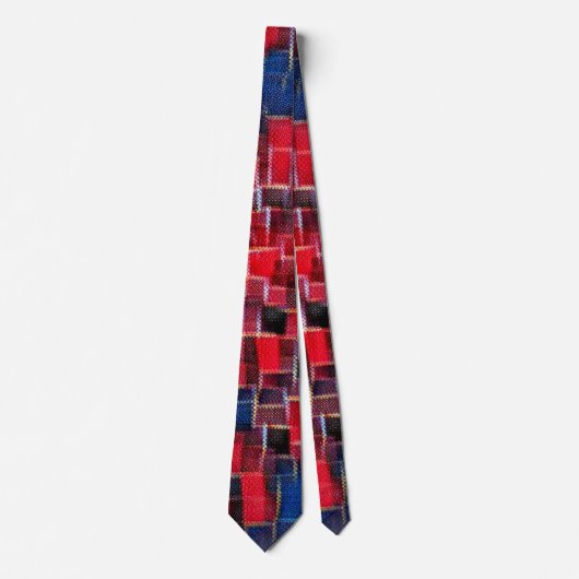 Urban Artisan Patchwork Neck Tie Krawatte (Vorderseite)